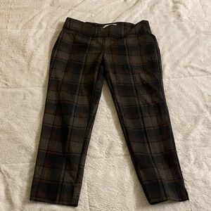 Zac & Rachel Men's Plaid Dress Pants - Black and Brown